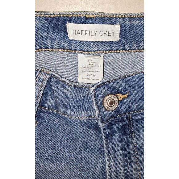 Happily Grey super high rise mom Bermuda - Picture 3 of 6